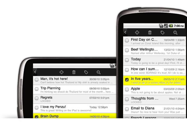 Android Entries