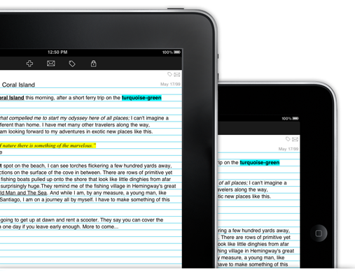 iPad Pad Compose Edit
