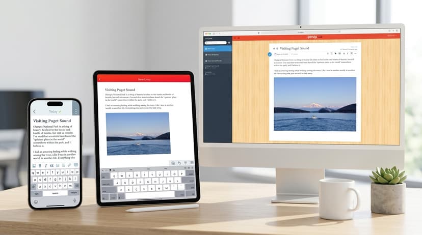 Electronical Diary Example Electronic Diary | Write for free with Penzu